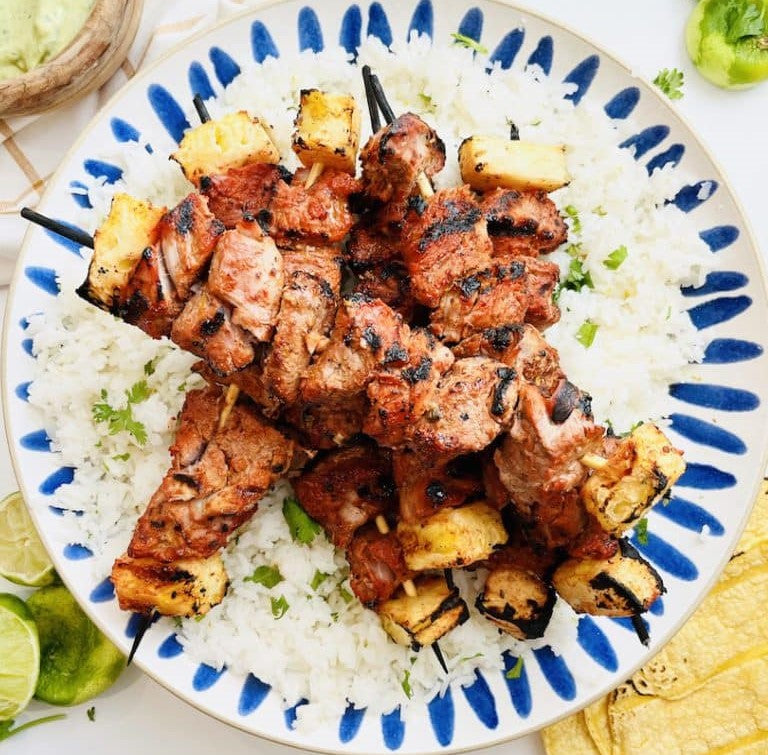 PP24-02C3 Fully cooked Cajun pork belly skewers (48 brochettes)