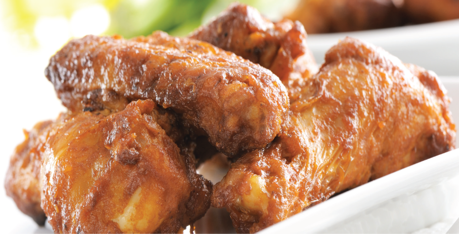 89451907 Fully Cooked Roadhouse style HALAL chicken wings 4kg